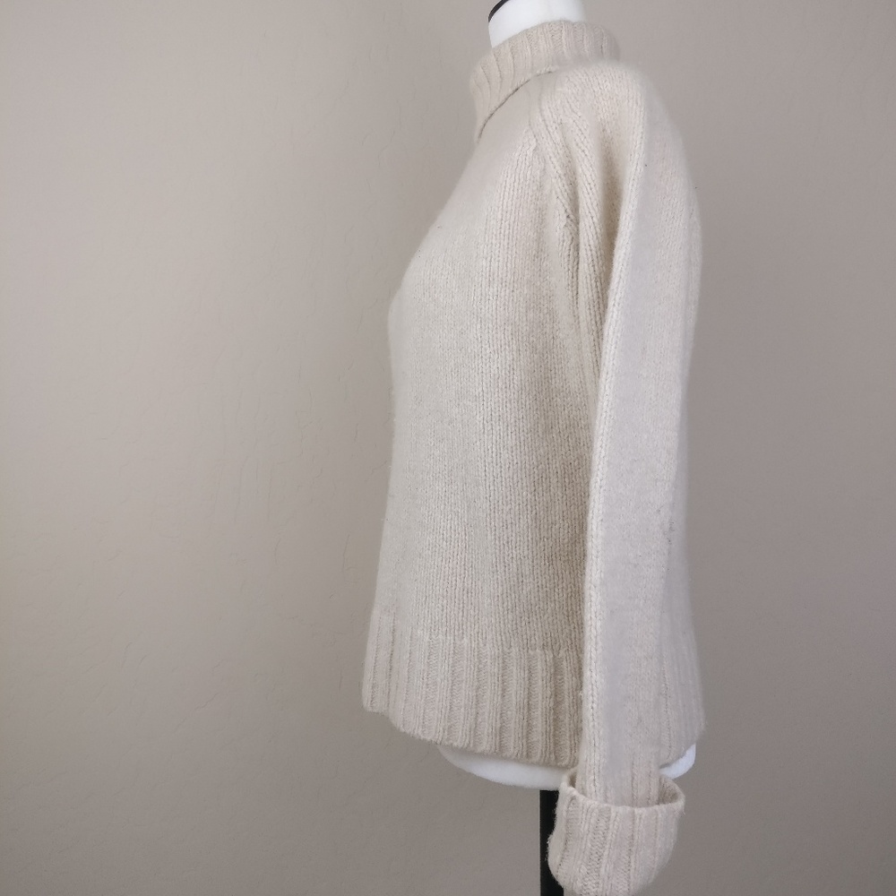 Chuncky Knit Wool Blend Sweater by Express